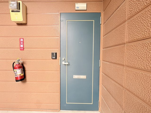 熊本市中央区琴平本町のアパートのエントランス|毎日通るエントランスはこのようになっています