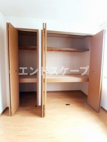 エスポワール本宿Ａの収納|高崎、前橋のお部屋探しはエンドスケープまで！お客様の理想お聞かせ下さい♪