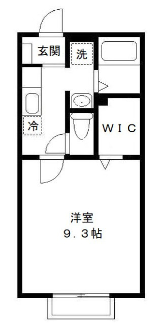 スクエアオーワダの間取り