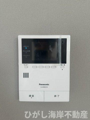 茅ケ崎市東海岸北5丁目　新築戸建　全４棟のセキュリティ|TVモニター付きインターフォン
