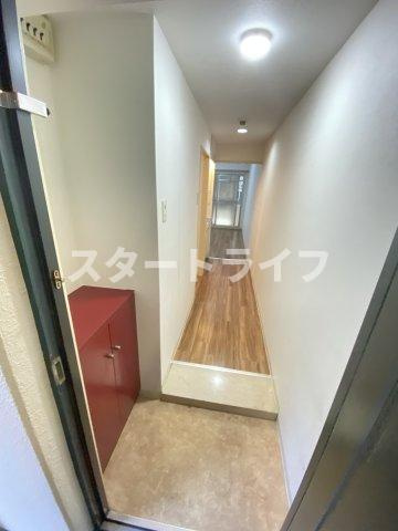 大阪市淀川区十三本町２丁目の賃貸マンションの玄関