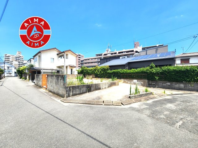 春日市桜ヶ丘5丁目第1-1区画（1号地）の前面道路含む現地写真|交通量も少ないです。