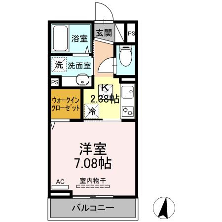 【間取り】 | セジュール南阿佐ヶ谷１