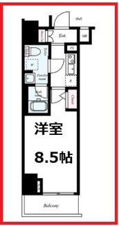 【間取り】 | メインステージ亀戸Ⅴミライエ