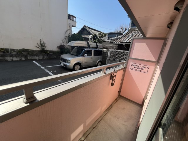 ハイネ2番館のバルコニー