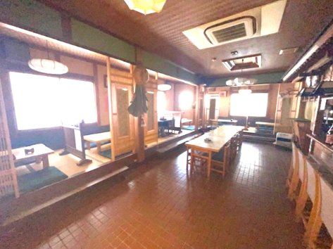長浜市西浅井町大浦中古店舗併用住宅の内装