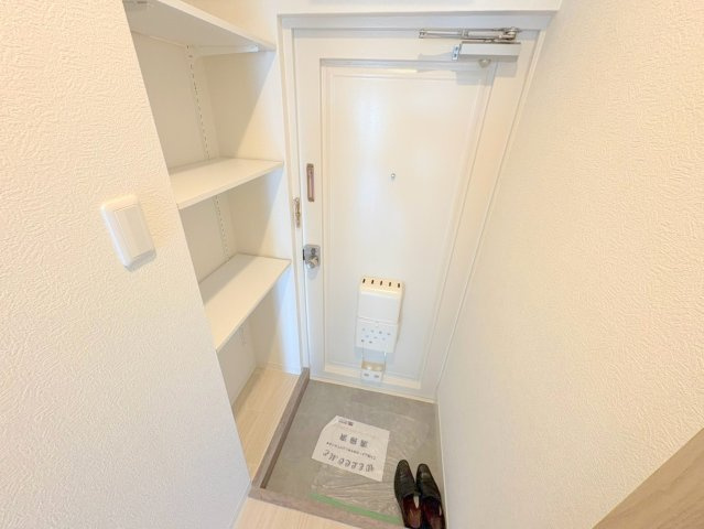 宝旭ハイツの玄関|きれいな玄関です