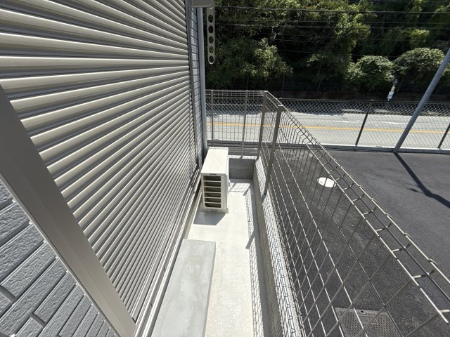 ハイムメゾン白鳥台のバルコニー