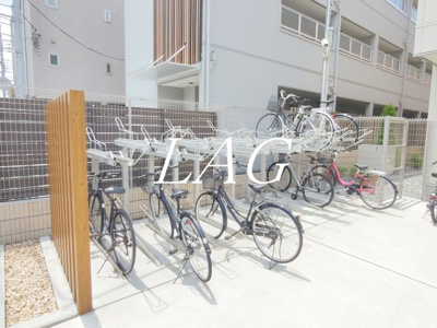 【その他共用部分】 | プロスペリタ大宮N | 駐輪場です。