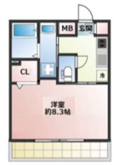 【間取り】 | プロスペリタ大宮N | 間取りです。