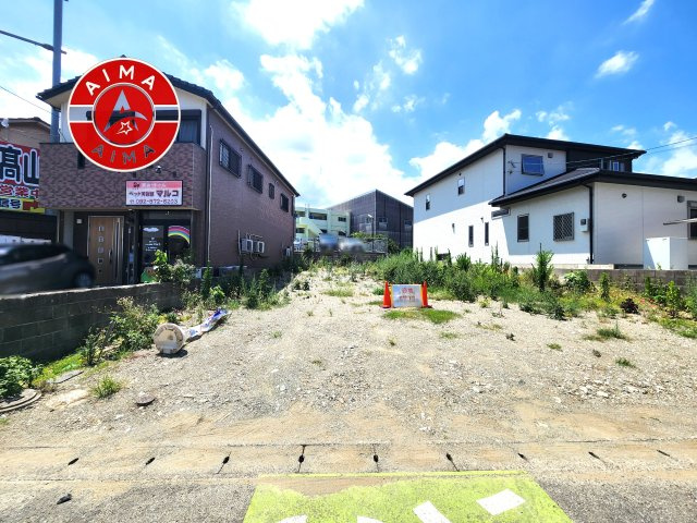 福岡市博多区三筑2丁目第1-2区画（2号地）の外観|陽当り良好！明るい日差しが差し込む開放的な現地です。