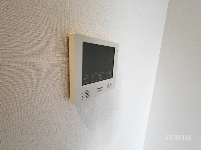 サクラテラスのセキュリティ|モニタ付きインターホンです☆