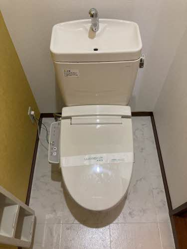 クレール梅林Bのトイレ