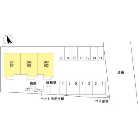 メゾン プランタンの区画図