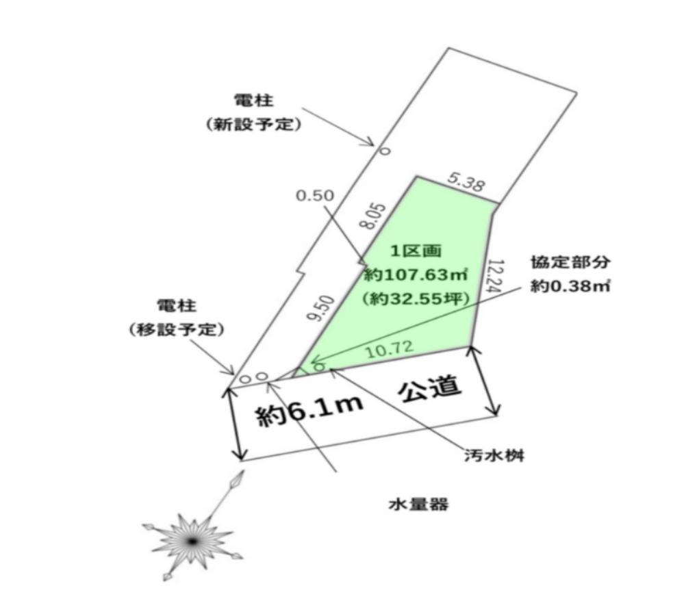 福岡市博多区諸岡5丁目第7-2区画（2号地）