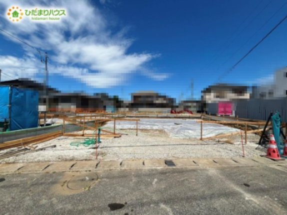 野田市中野台01期　新築戸建　4号棟の外観|2026年10月完成予定です(^^)/お気軽にお問い合わせください。