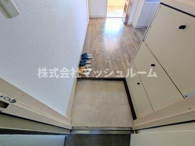 ヴィスタメサ善福寺の玄関