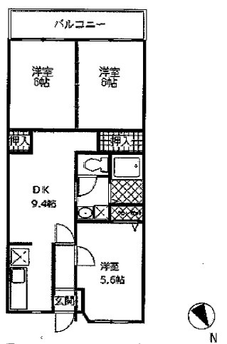 グレースビルの間取り