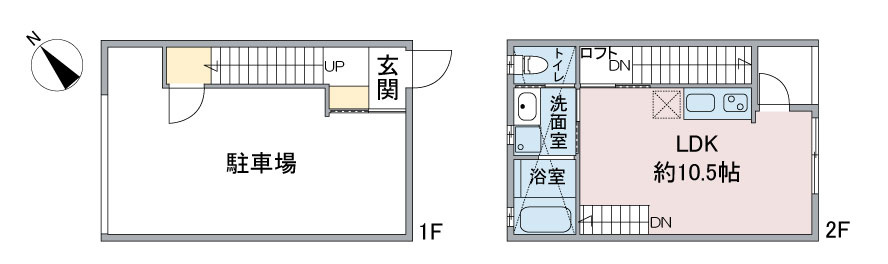 FOREST　VILLAの間取り|間取り図