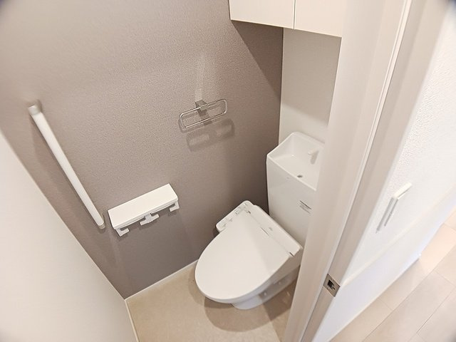 ジャルダン戸田谷のトイレ|シンプルで使いやすいトイレです