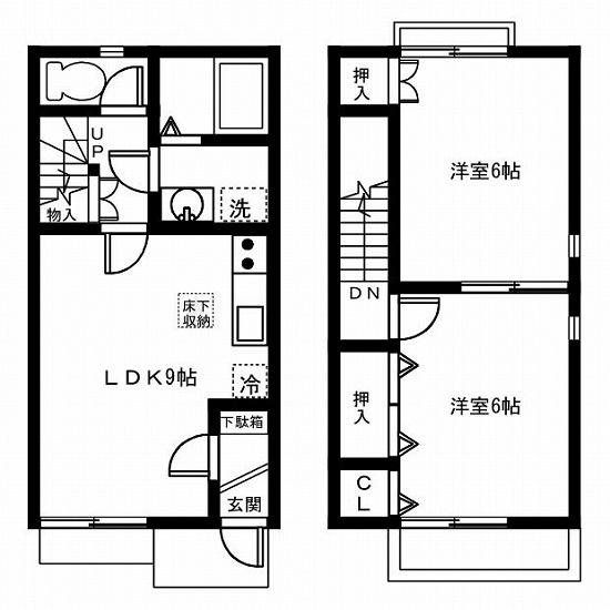 Avenue長久手の間取り