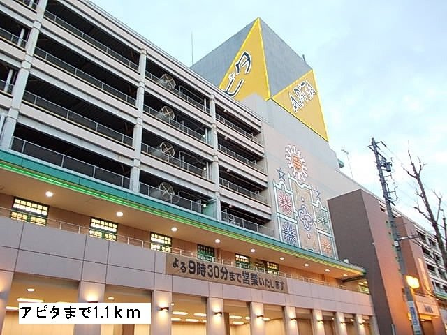 シティハイツユニティの周辺|アピタまで1100m