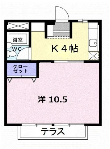 シティハイツユニティの間取り