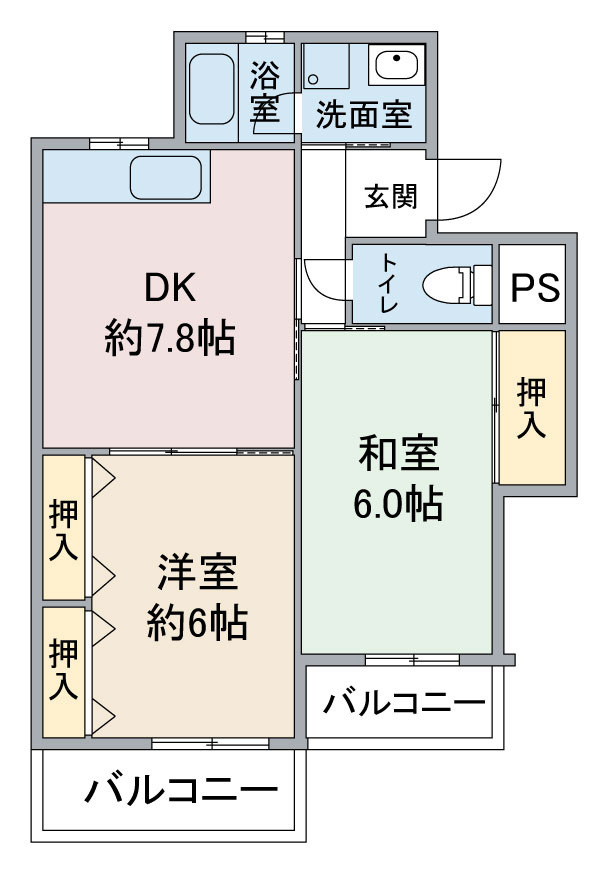 サンファミリア長久手Ⅰの間取り