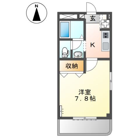 フレグランス赤池の間取り