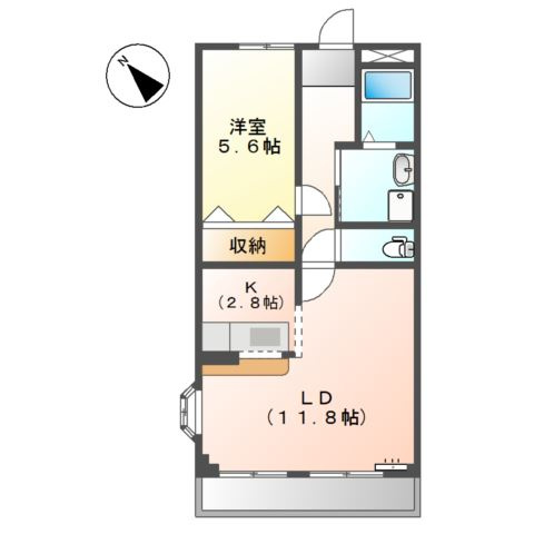 プティエシャトーの間取り