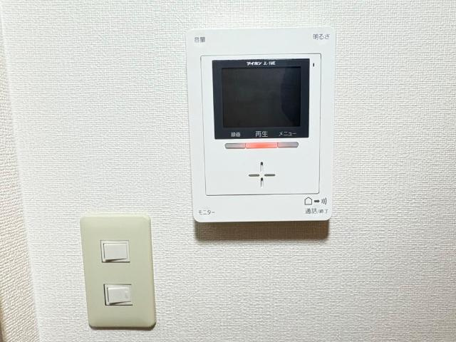 シャンテクレアの設備|カメラ付きインターホン