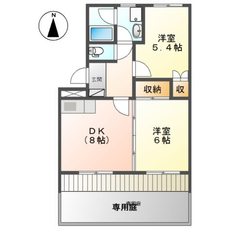 エトワールの間取り