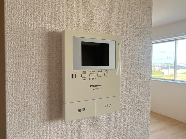 メルヴェールの内装|カメラ付インターホン