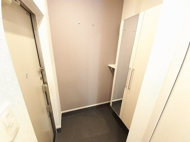 プレッソ杁ヶ池の玄関|毎日通る玄関はこちらです