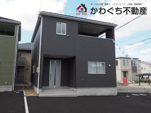 【外観】 | Cradle garden　福島市さくら第１　１号棟 | ★内覧予約でブランド米2kg★　いつでも見学OKです！