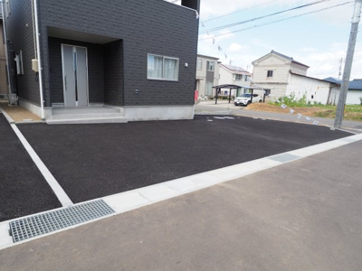 【駐車場】 | Cradle garden　福島市さくら第１　１号棟 | ★内覧予約でブランド米2kg★