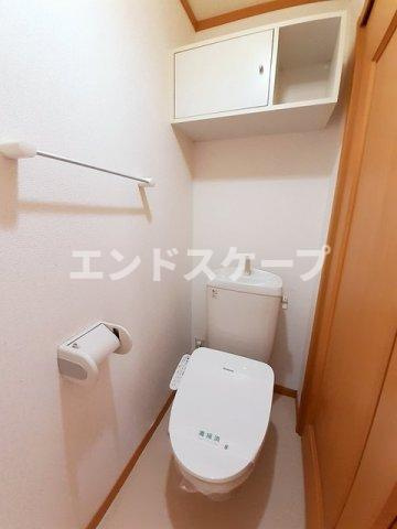 テラス田園Ｂのトイレ|高崎、前橋のお部屋探しはエンドスケープまで！お客様の理想お聞かせ下さい♪
