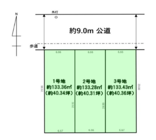 福岡市南区長住7丁目第4-3区画（1号地）