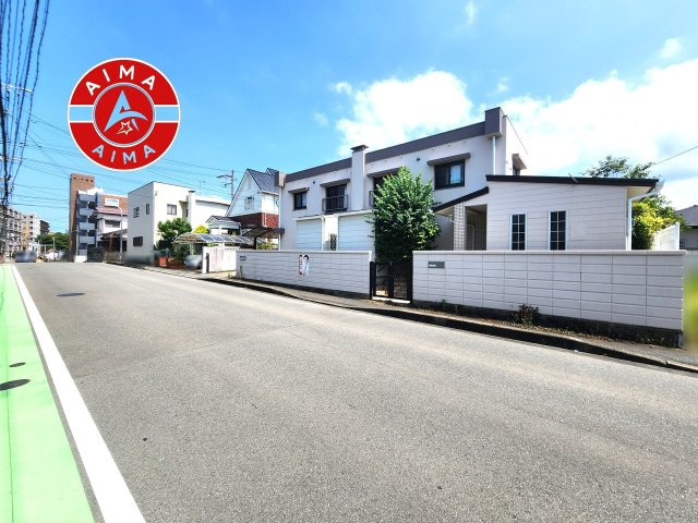 福岡市南区長住7丁目第4-3区画（1号地）の前面道路含む現地写真|交通量も少ないです。