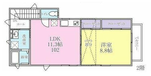 メゾン・ルミエールの間取り