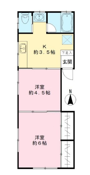 高新ハウスの間取り