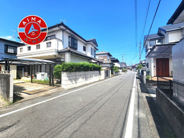 大野城市筒井4丁目第3-2区画（2号地）の前面道路含む現地写真|販売期限有物件。即日ご見学可能です。