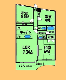 【間取り】 | モンシャトー5