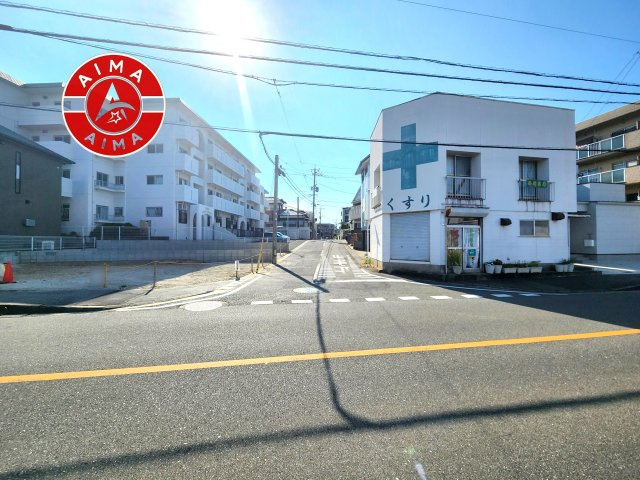 福岡市早良区南庄3丁目第2-1区画（1号地）の前面道路含む現地写真|日当たり良好です。