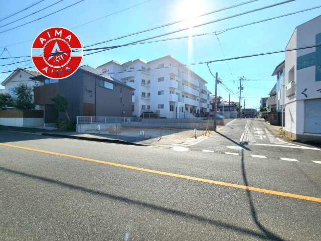 福岡市早良区南庄3丁目第2-1区画（1号地）の前面道路含む現地写真|交通量も少ないです。