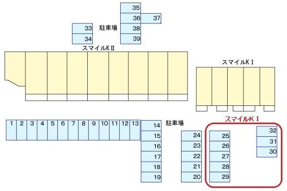 スマイルＫ・Ⅰ　　刈谷市近郊の賃貸ならクラスホーム刈谷店の駐車場