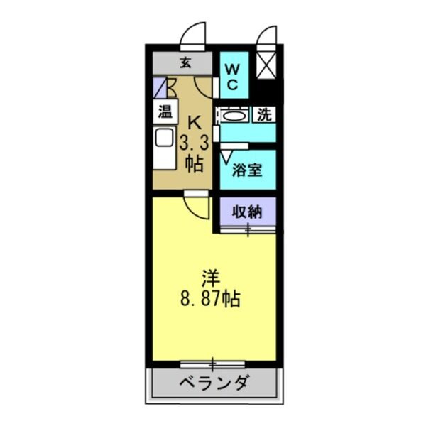 ハイツ山光の間取り