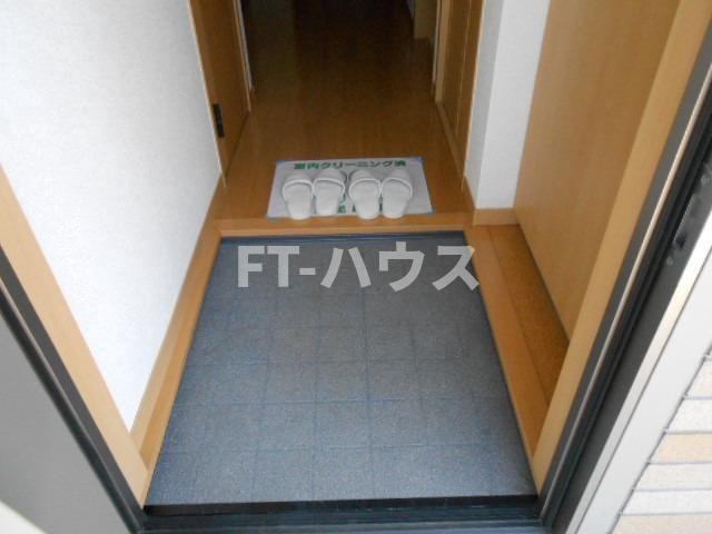 ソレアード土屋の玄関