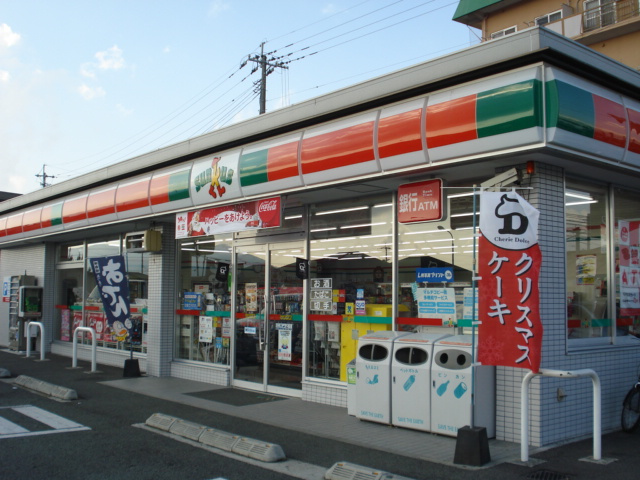 熊本市北区飛田２丁目のアパートの周辺|サンクス熊本下硯川店まで586ｍ
