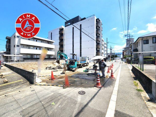 福岡市博多区南八幡町2丁目第1-4区画（3号地）の前面道路含む現地写真|販売期限有物件。即日ご見学可能です。
